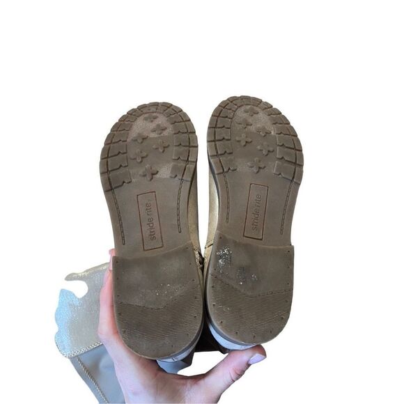 Stride Rite Willow Big Girl Lightweight Riding Boot Gold size 4W - Picture 5 of 10